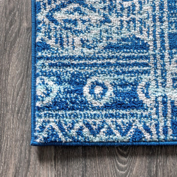 Modern Persian Boho Vintage Tribal Area Rug